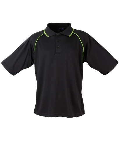 Picture of Winning Spirit, Mens Cooldry Raglan S/S Polo